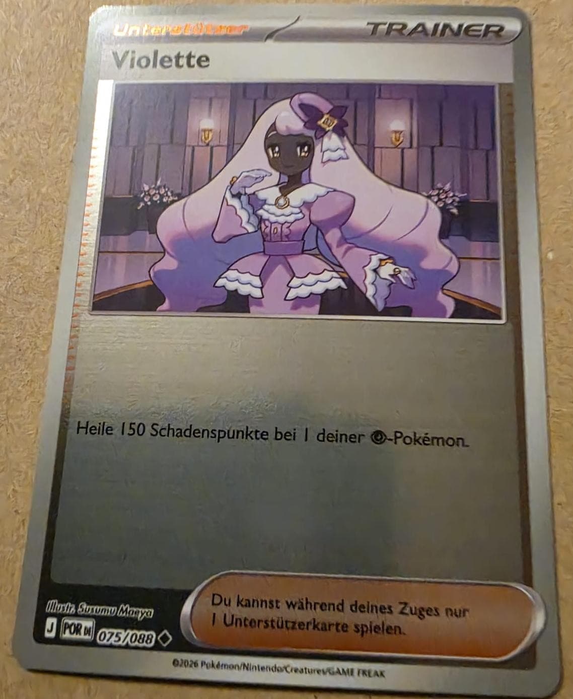 Pokémon Violette Optimale Ordnung #75/88 🇩🇪