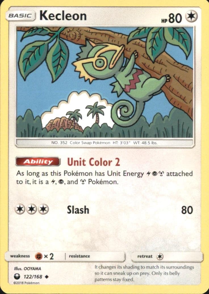 Kecleon 122/168 Celestial Storm Uncommon 2018 by OOYAMA