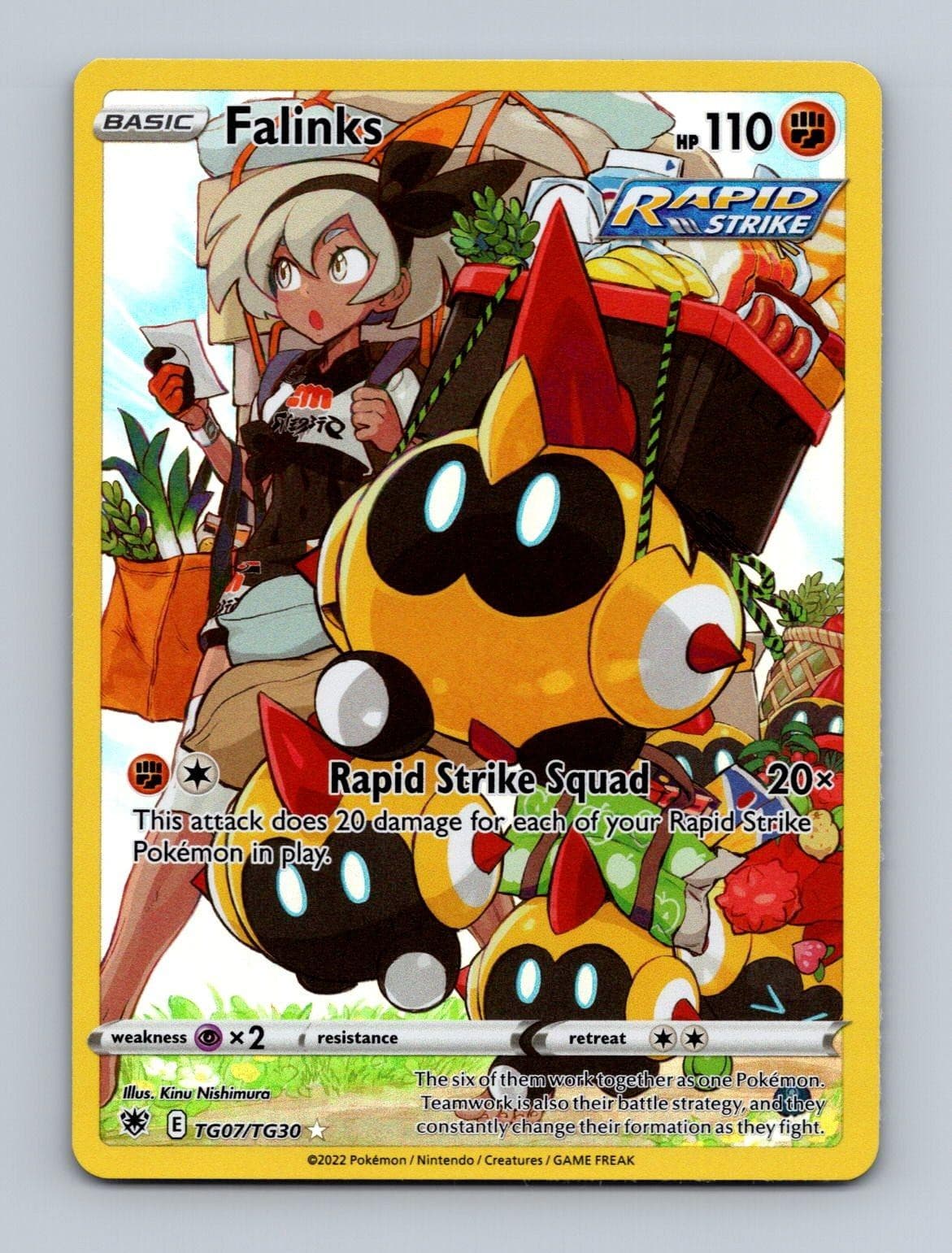 FALINKS TG07/TG30 HOLO TG ASTRAL RADIANCE TRAINER GALLERY POKEMON NM/M