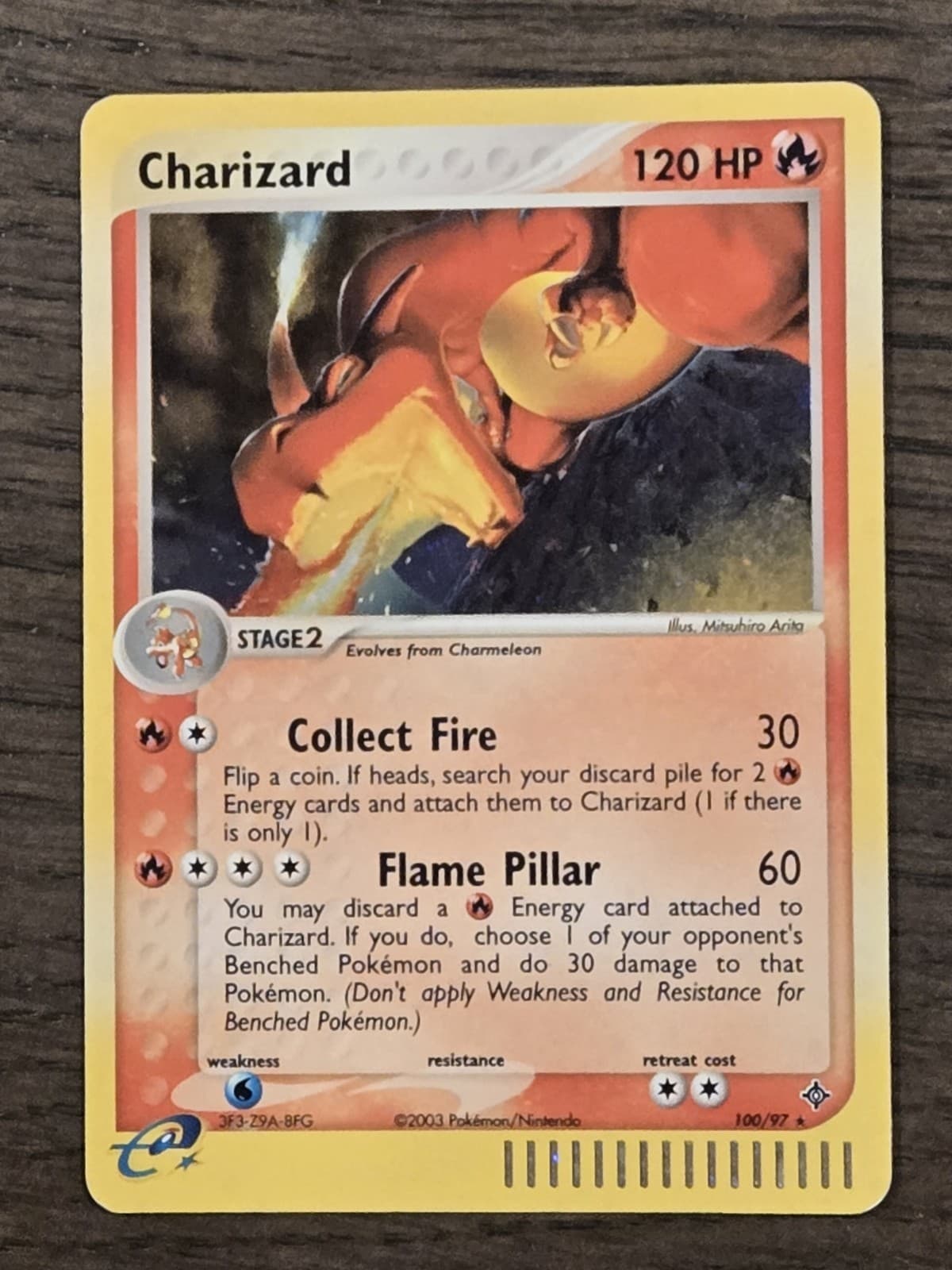 Charizard 100/97 EX Dragon Holo Secret Rare Pokemon TCG VLP/LP