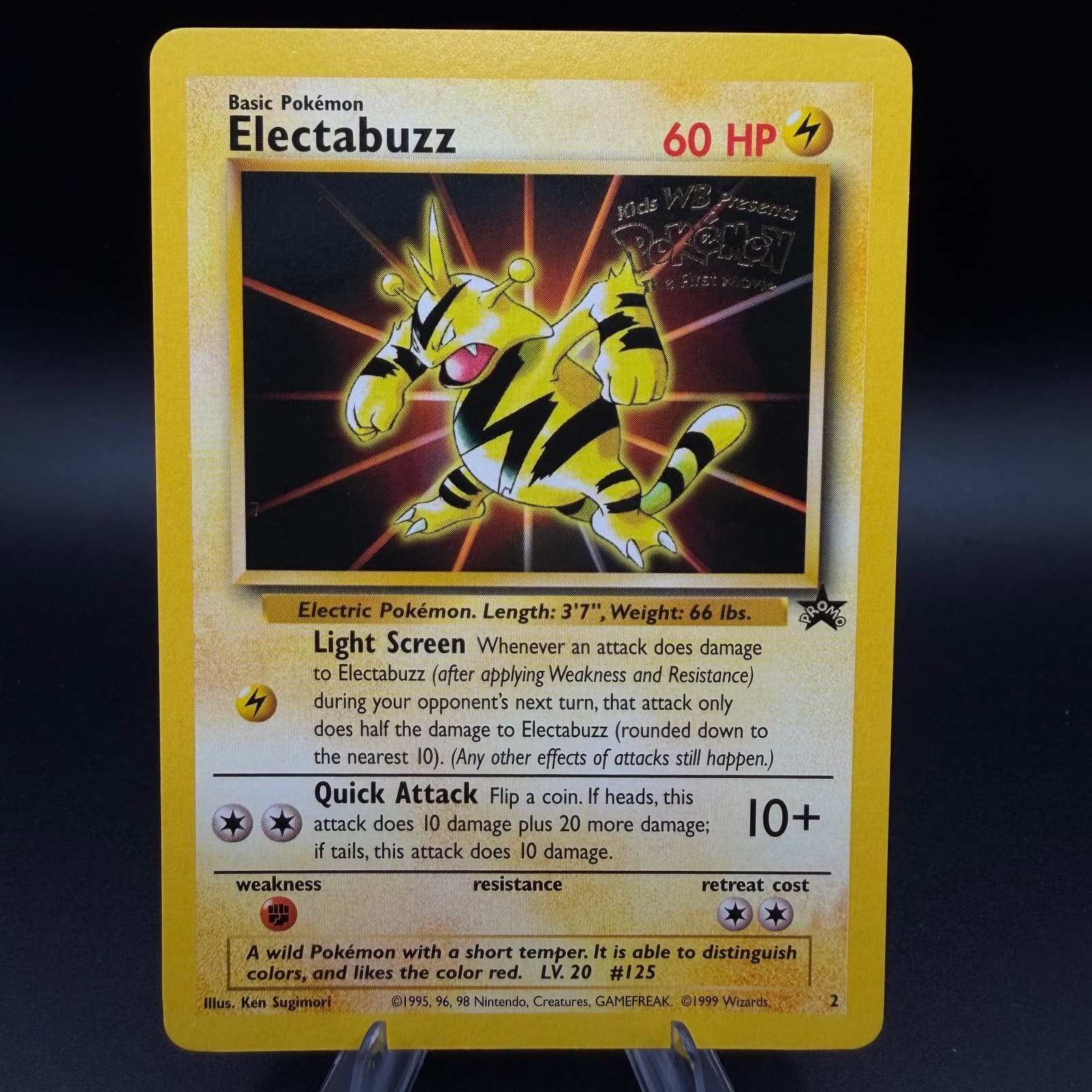 Electabuzz 2 Promo Wizards Black Star Promos Lightly Played Pokemon