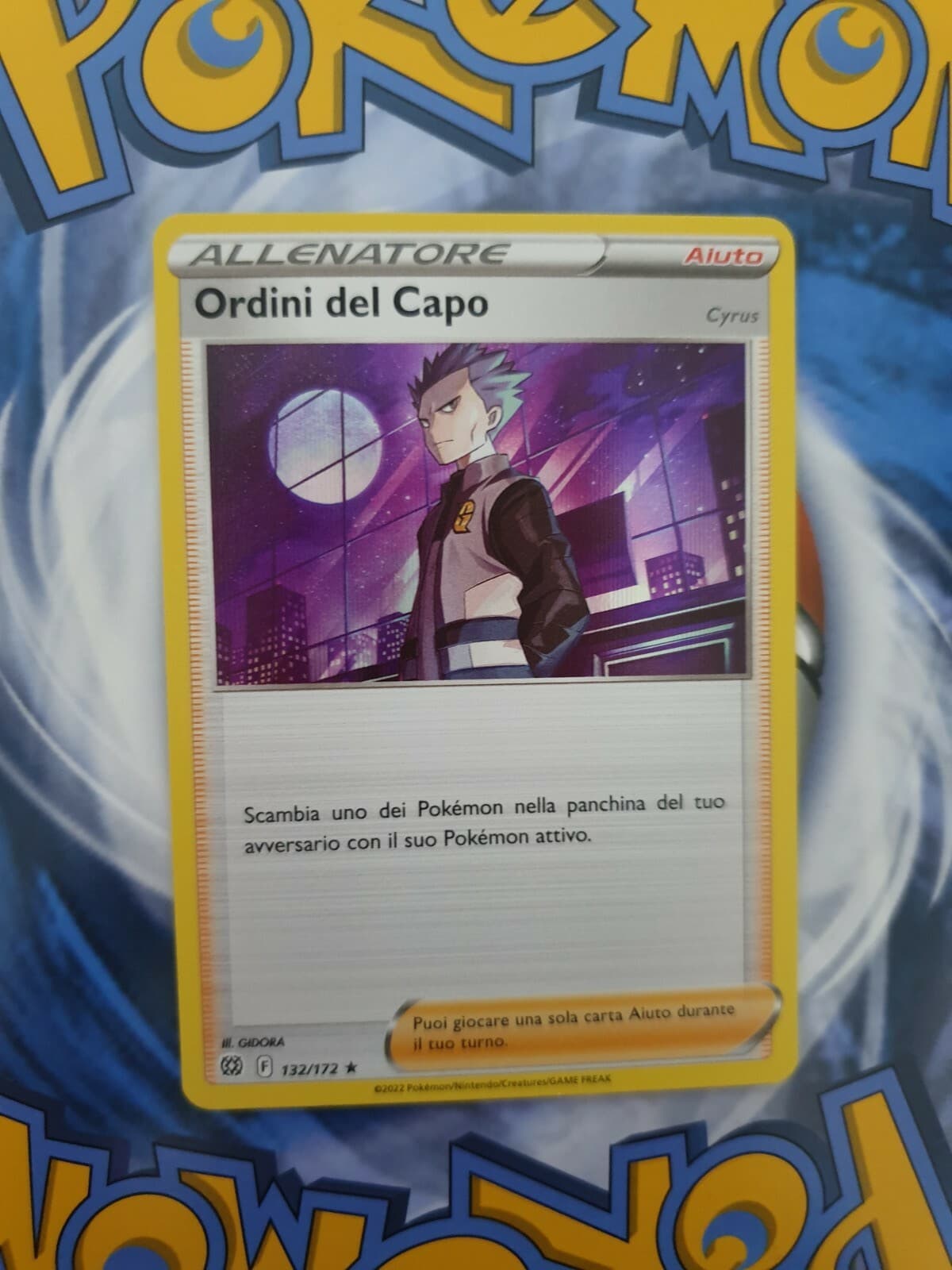 ORDINI DEL CAPO 132/172 Holo - ITA MINT - Pokemon Spada e Scudo ASTRI LUCENTI