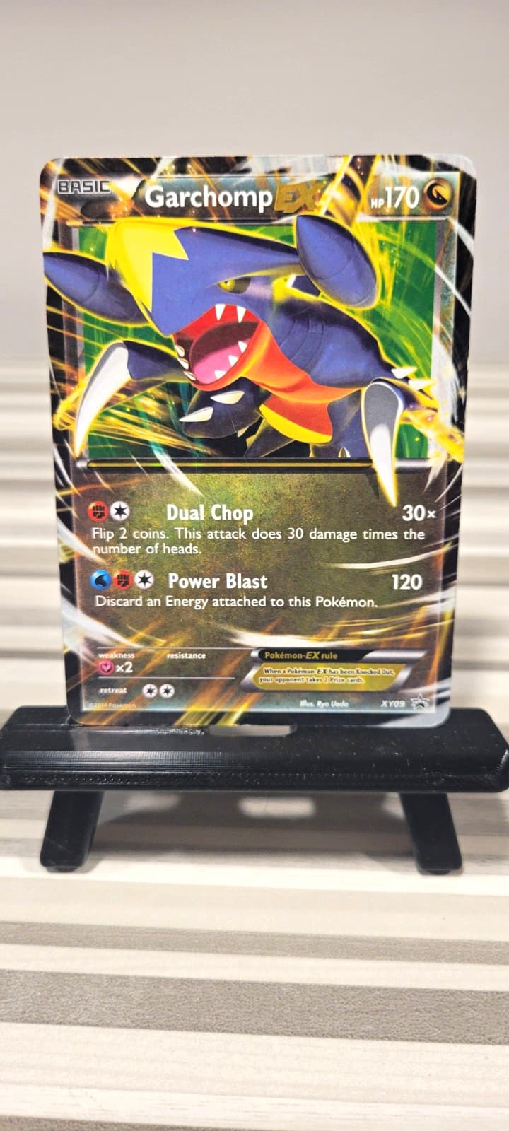 Garchomp EX XY09 Holo - Pokemon TCG XY Black Star Promos Promo 170 HP 2014