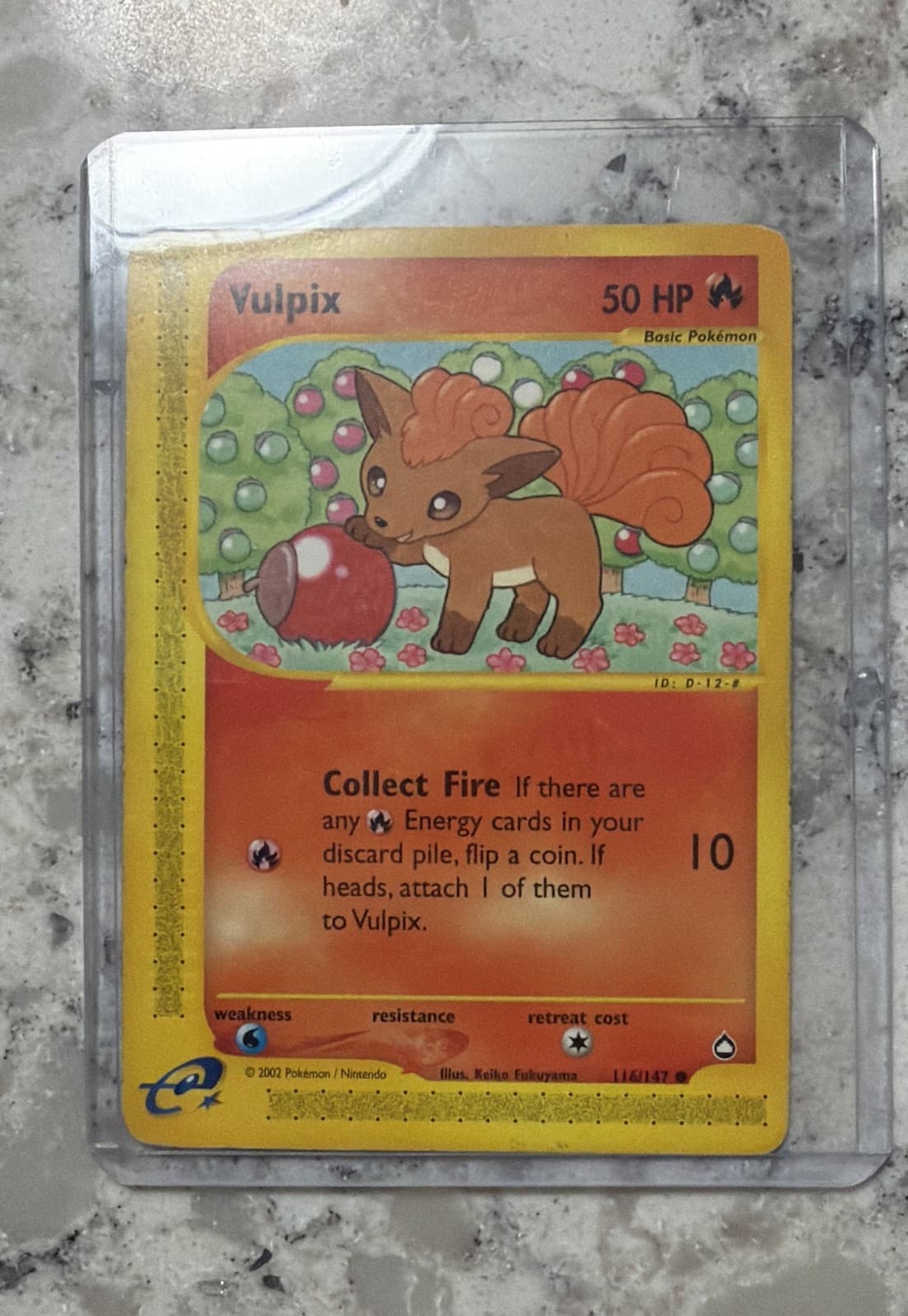 Vulpix 116/147 Aquapolis Regular
