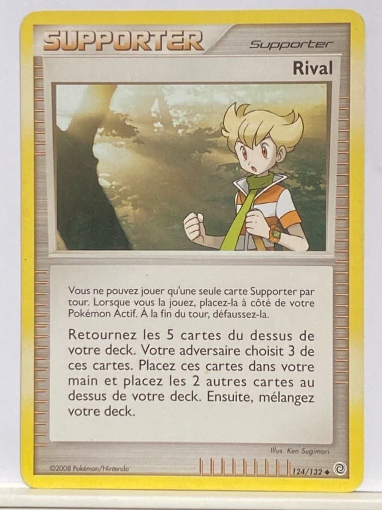 Rival 124/132 D&P Merveilles Secrètes carte Pokemon FR
