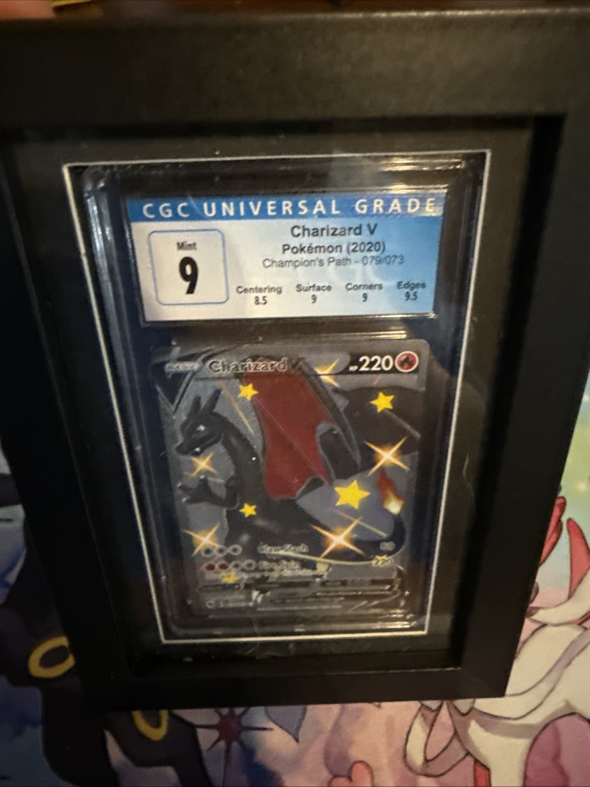 Pokémon TCG Charizard V SWSH 79 Champion's Path PSA 9 Mint 2020
