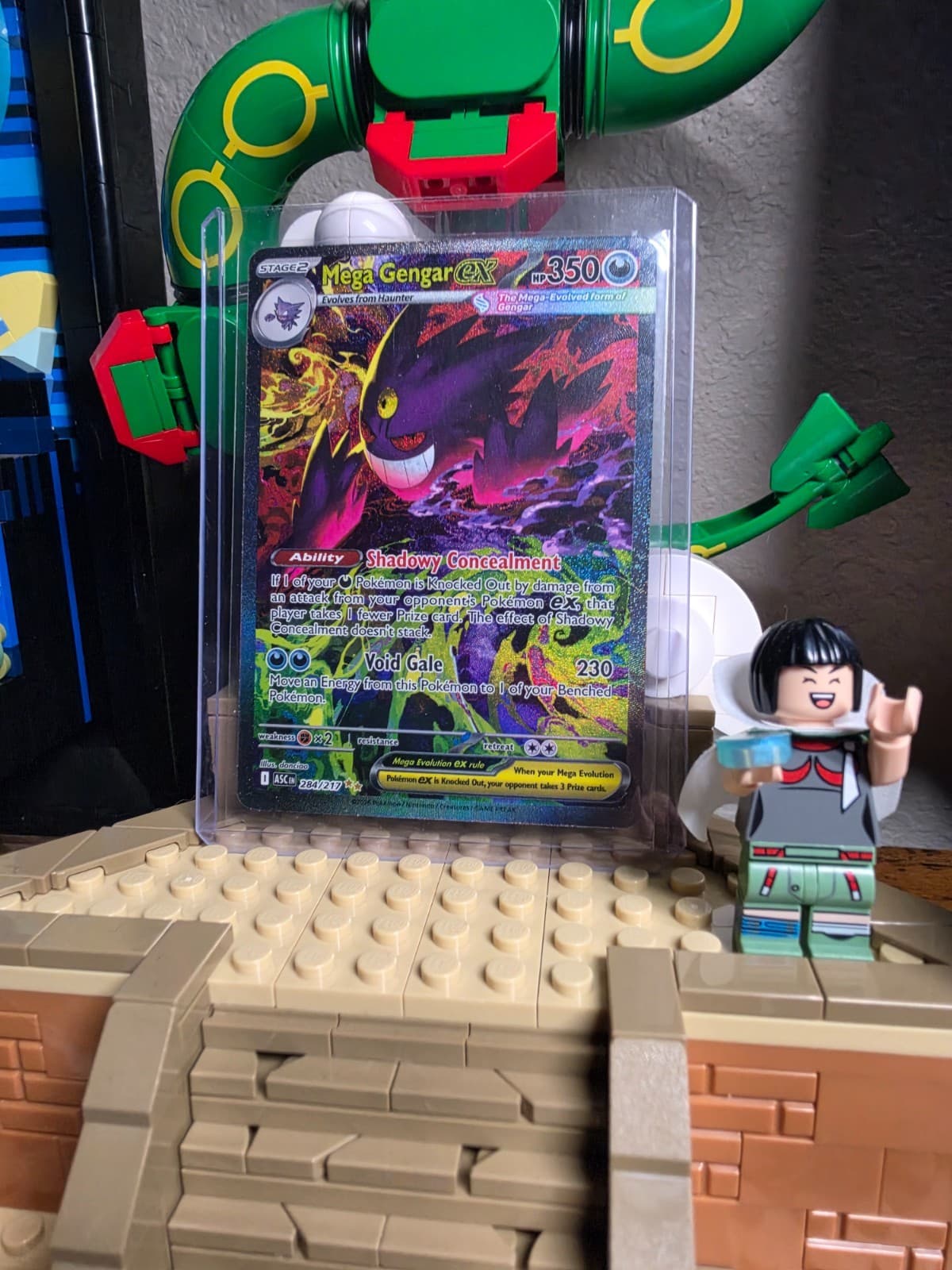 Mega Gengar ex 284/217 Pokemon Ascended Heroes Special Illustration Rare SIR
