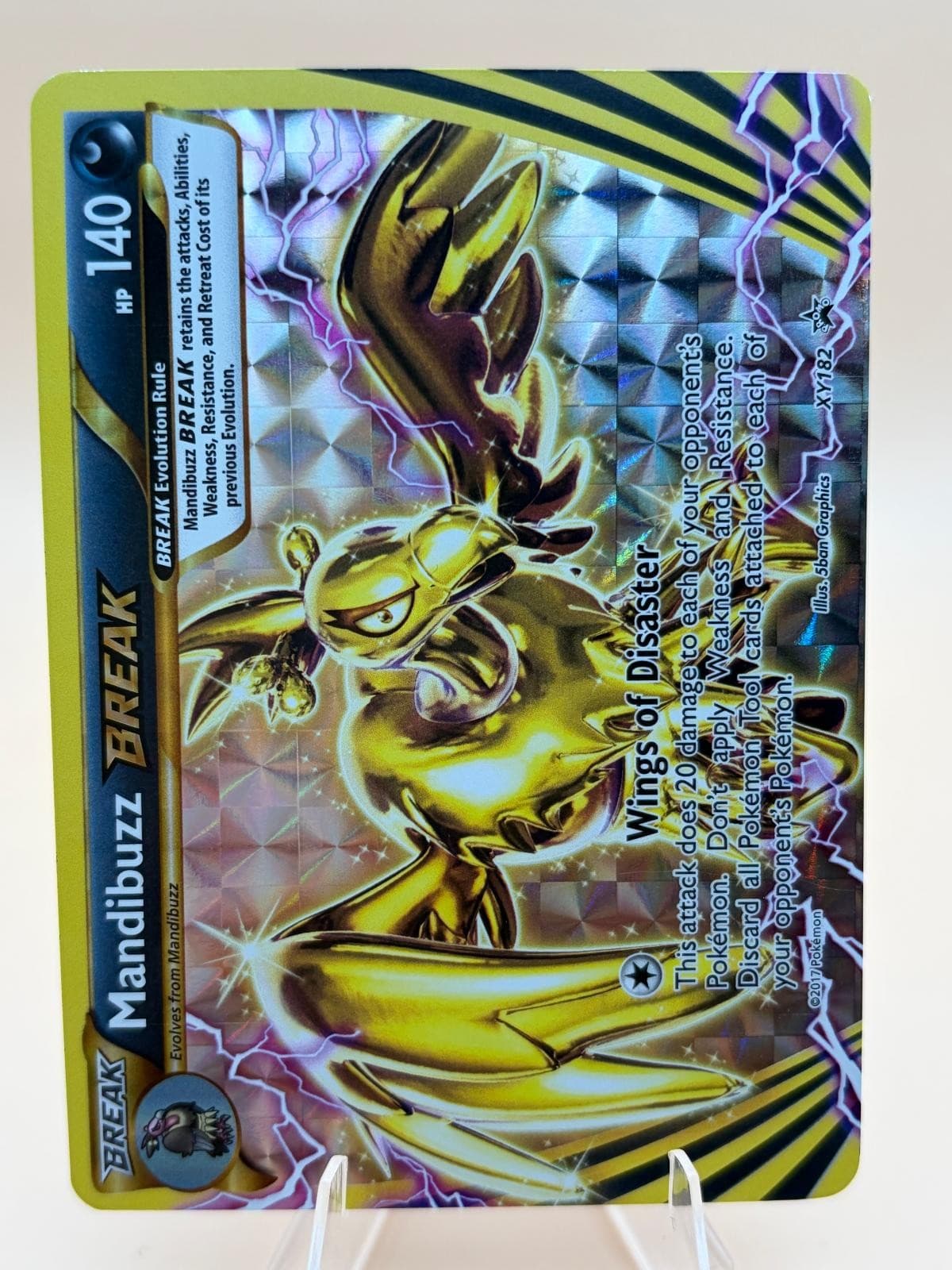 Yveltal BREAK 66/114 BREAK Rare Steam Siege Pokemon Near Mint