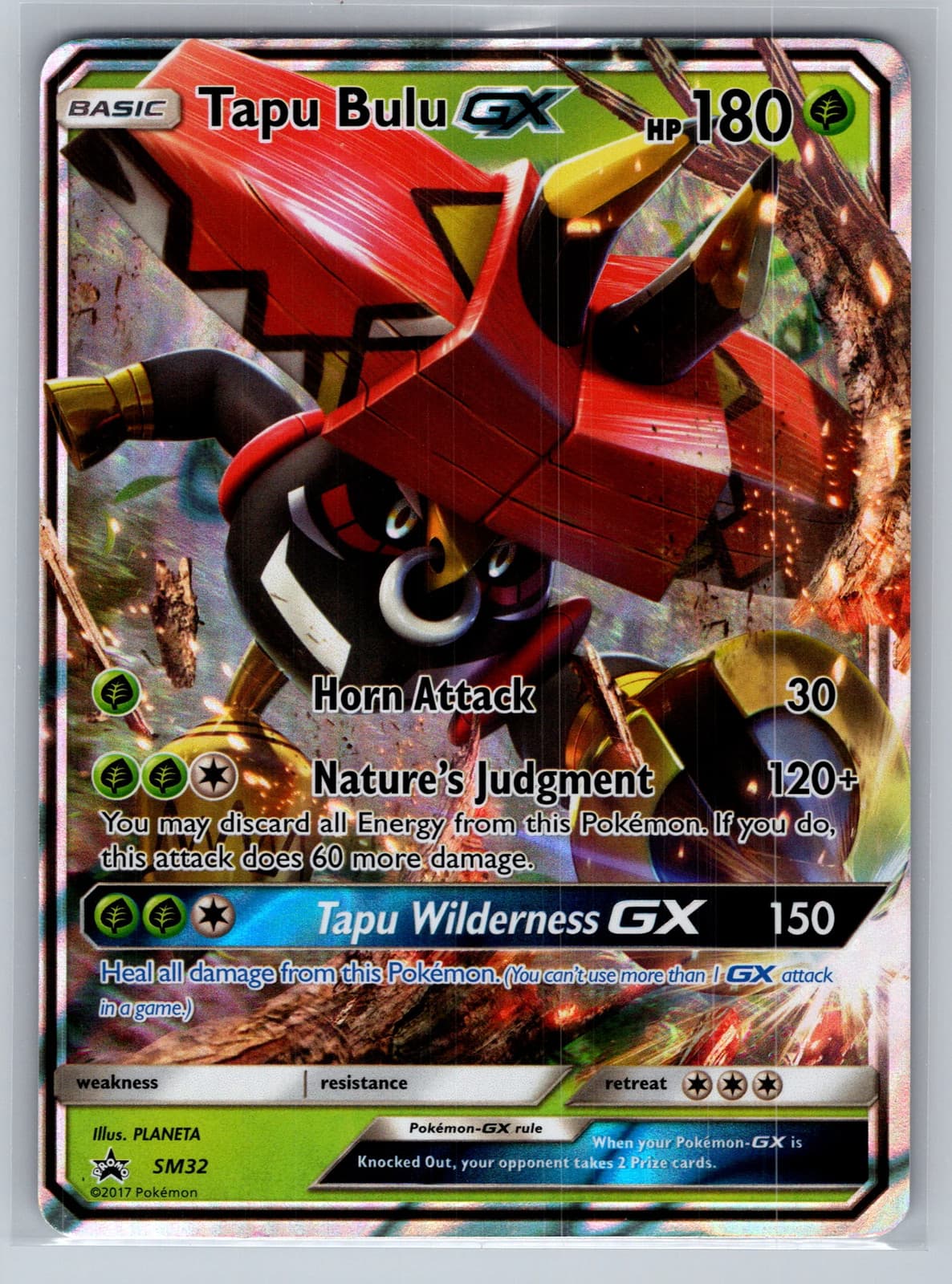 Tapu Bulu GX #SM32 Sun & Moon Promos Pokemon TCG — photo 1 of 2