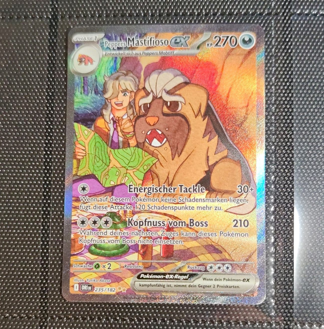 Peppers Mastifioso ex KP 270 235/182 Ewige Rivalen Special Illustration Rare DE