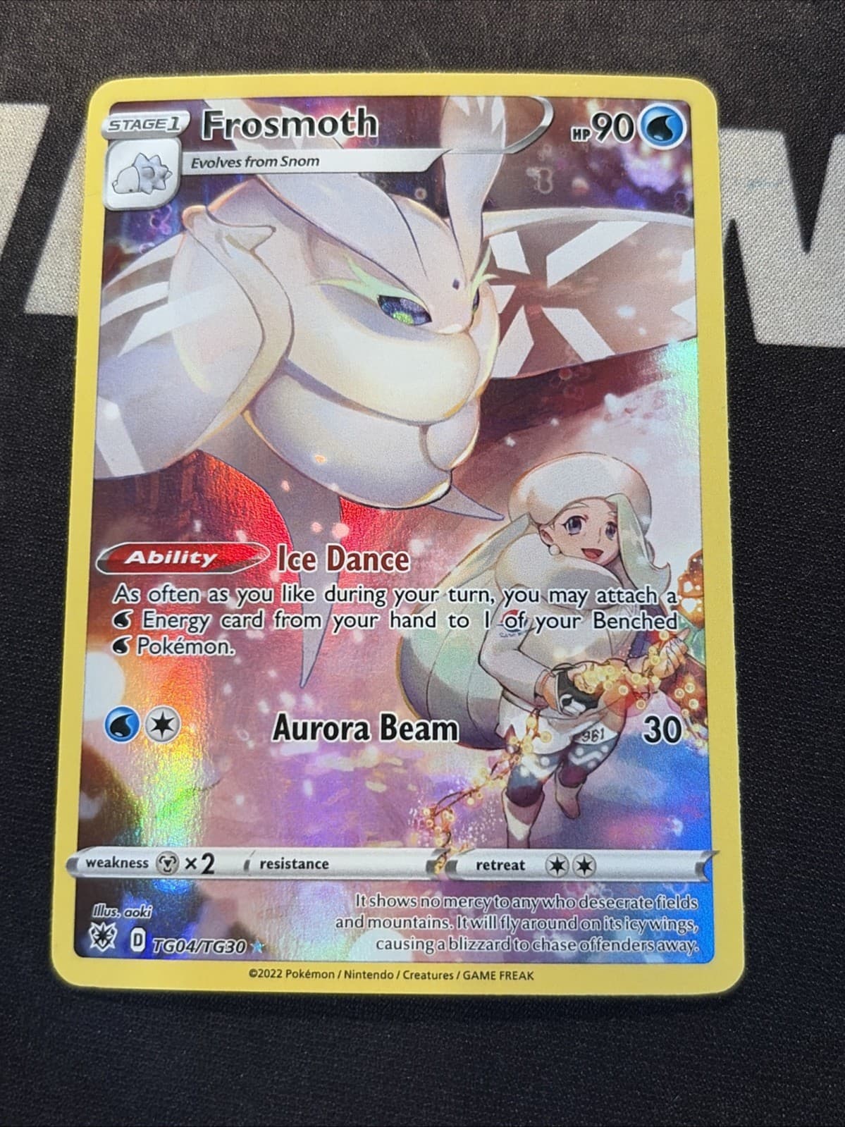 Frosmoth TG04/TG30 Swsh10: Astral Radiance Trainer Gallery Holo Pokemon NM