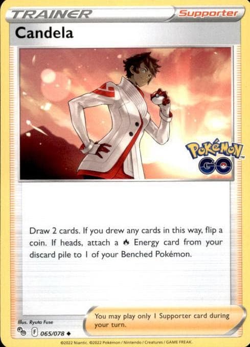 Pokémon Candela Pokémon GO #65 (6612)