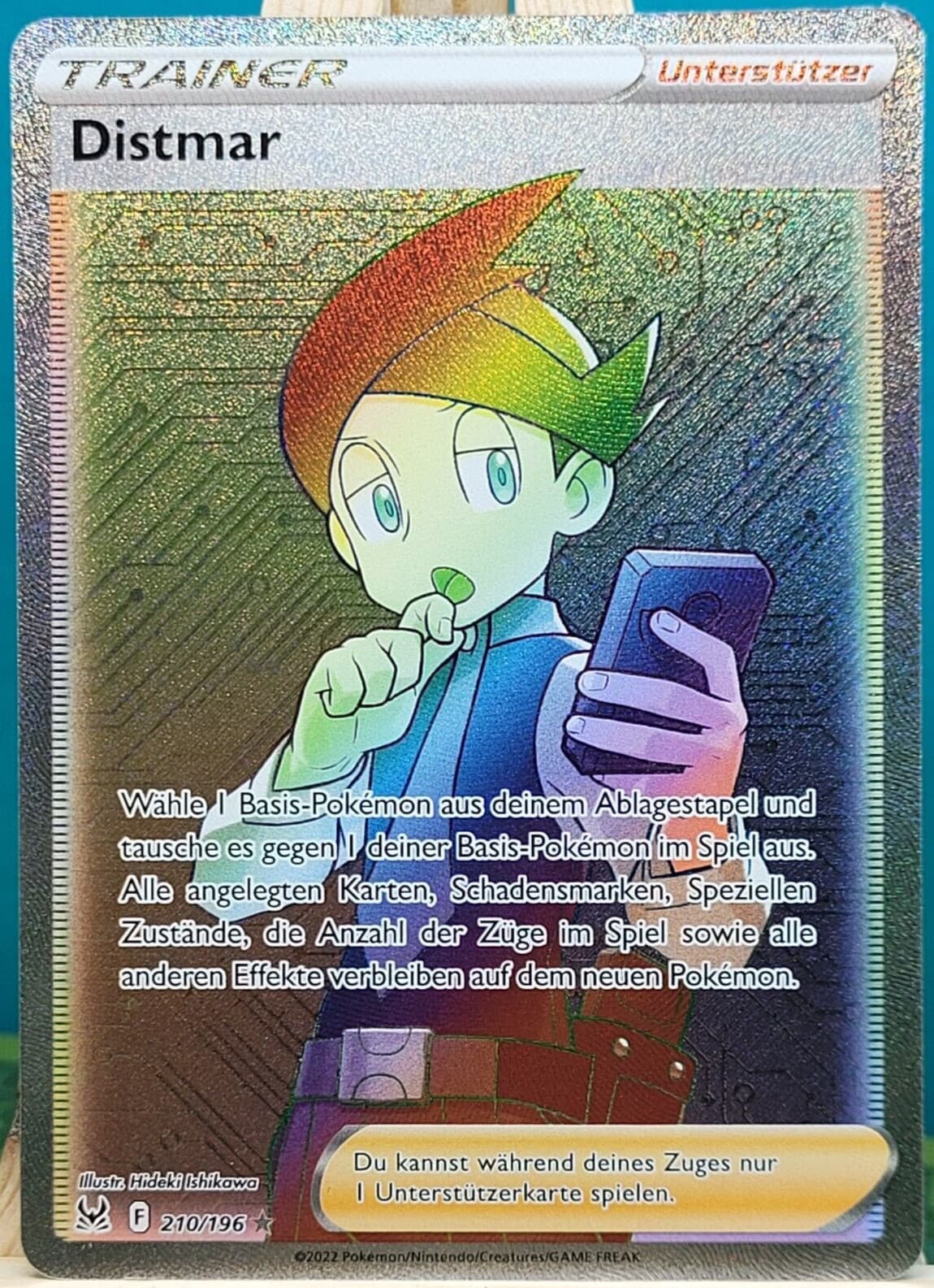 POKEMON - Verlorener Ursprung - Distmar - 210/196 - deutsch