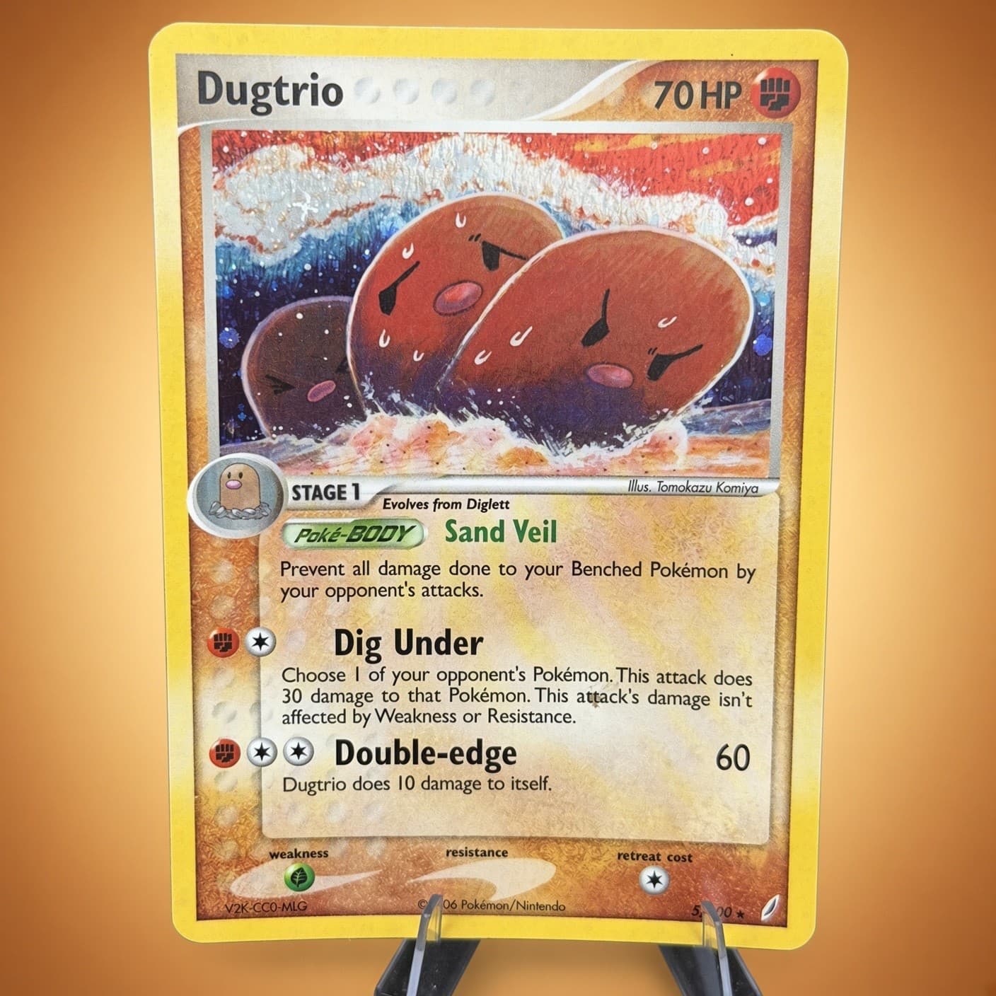 Dugtrio 5/100 EX Crystal Guardians
