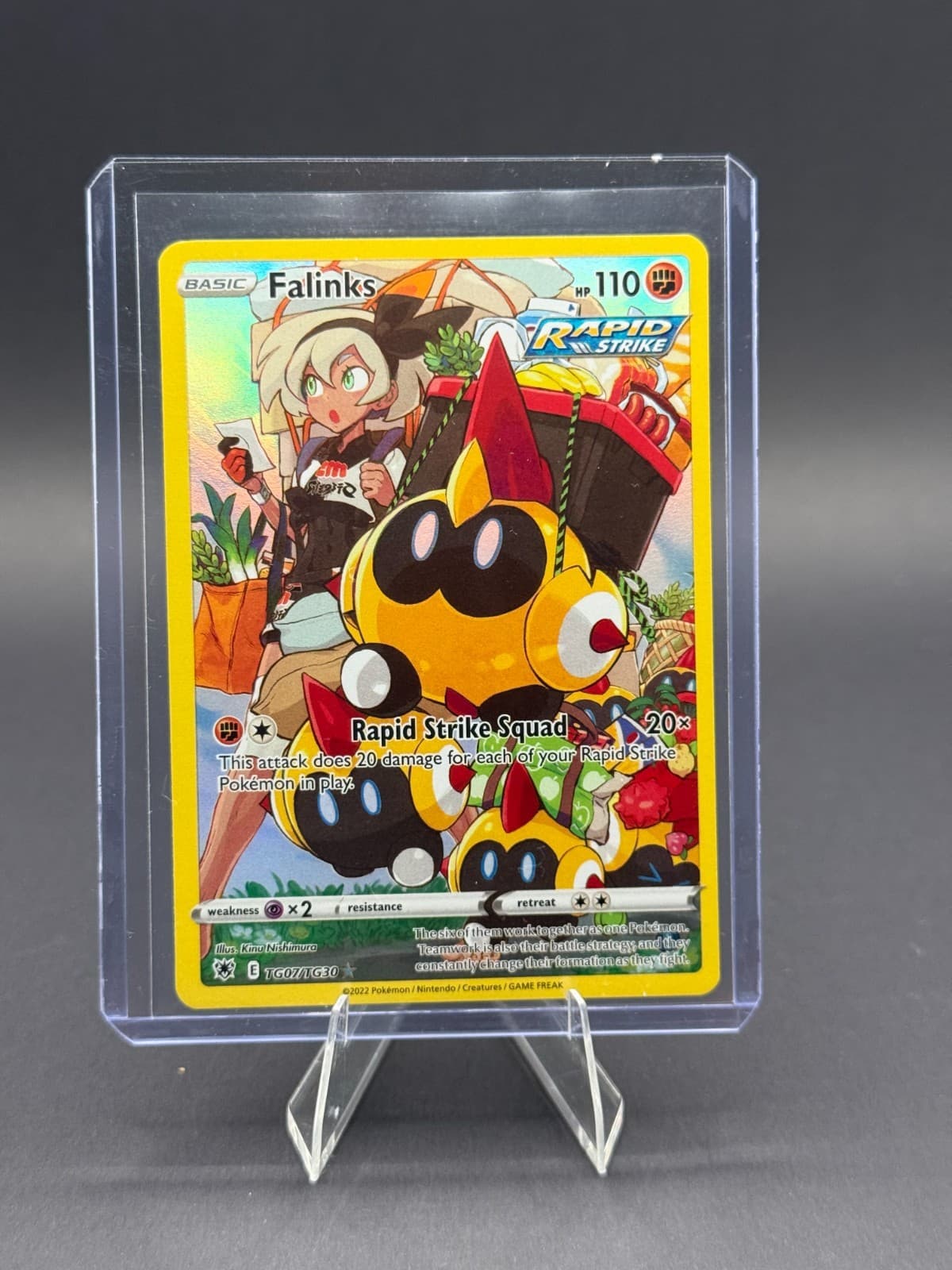 Falinks Pokemon Astral Radiance Trainer Gallery TG07/TG30 Ultra Rare Holofoil NM