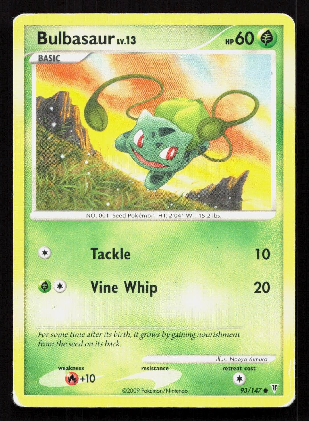 BULBASAUR 93/147 Pokemon SUPREME VICTORS