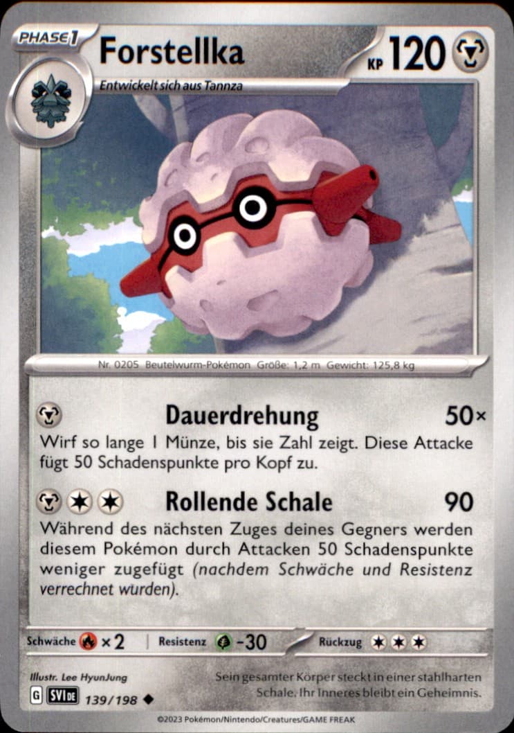 Pokemon 139/198 - Forstellka - Uncommon - SV1 Karmesin & Purpur