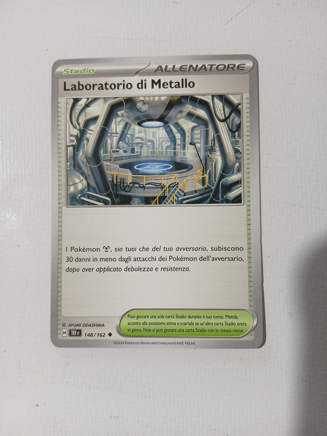 Laboratorio Di Metallo 148/162 - Cronoforze Tef Italiano Near Mint Ita