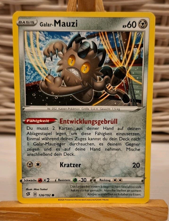 Galar-Mauzi | 126/192 | Clash der Rebellen | NM | Deutsch
