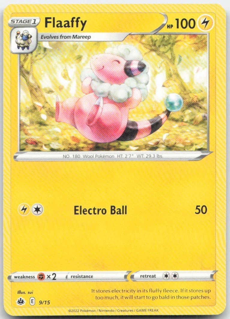 Flaaffy 048/198 Uncommon Chilling Reign Pokemon Moderately Played