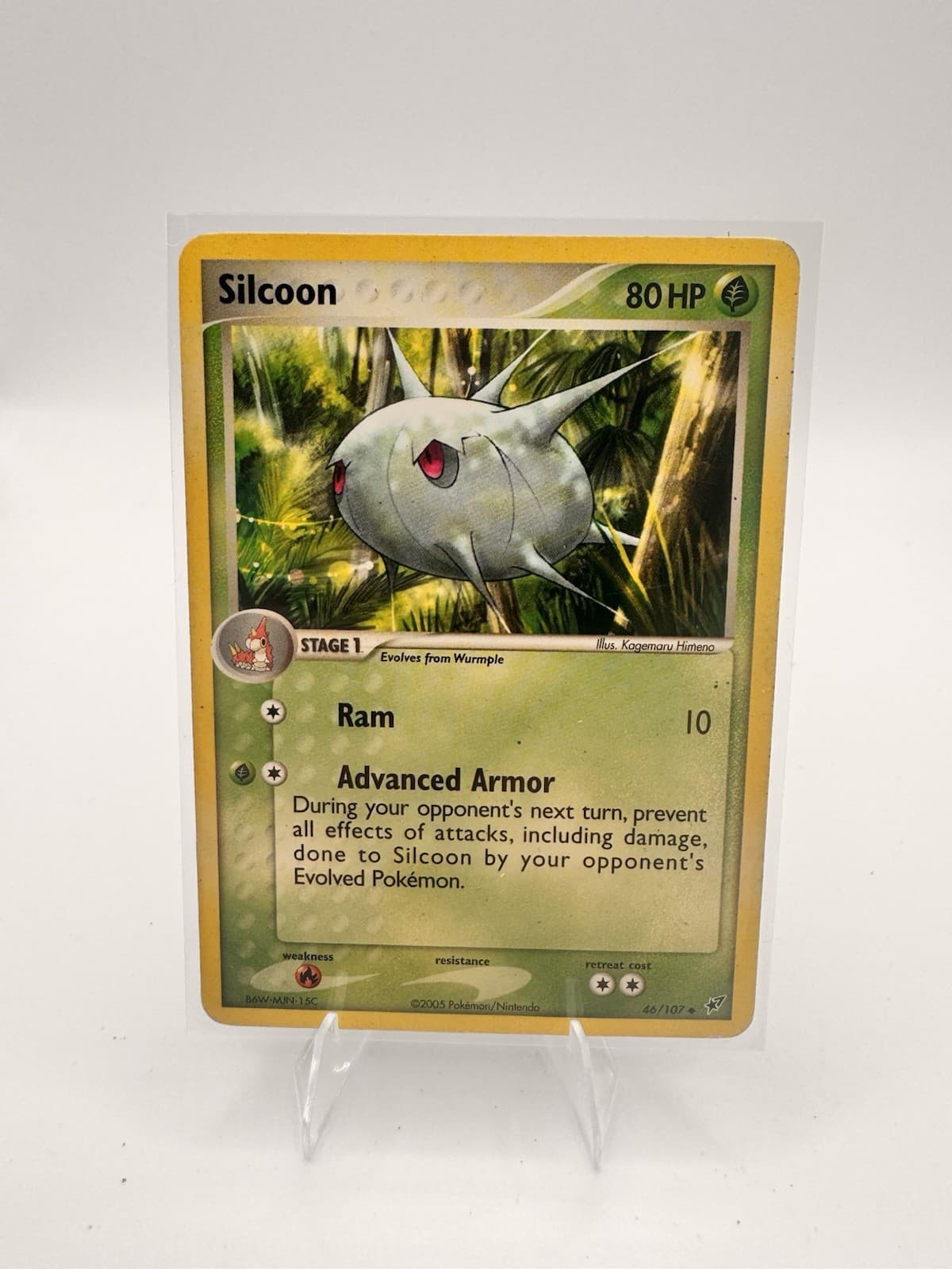 Silcoon 46/107 Deoxys Pokemon