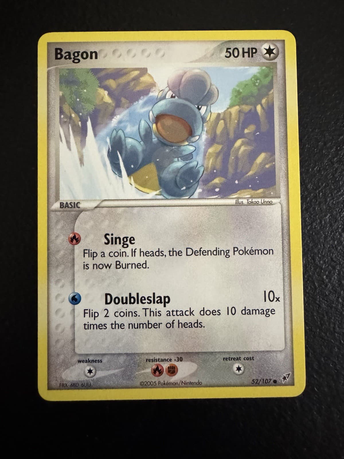 Bagon 52/107 Common Deoxys Pokemon LP