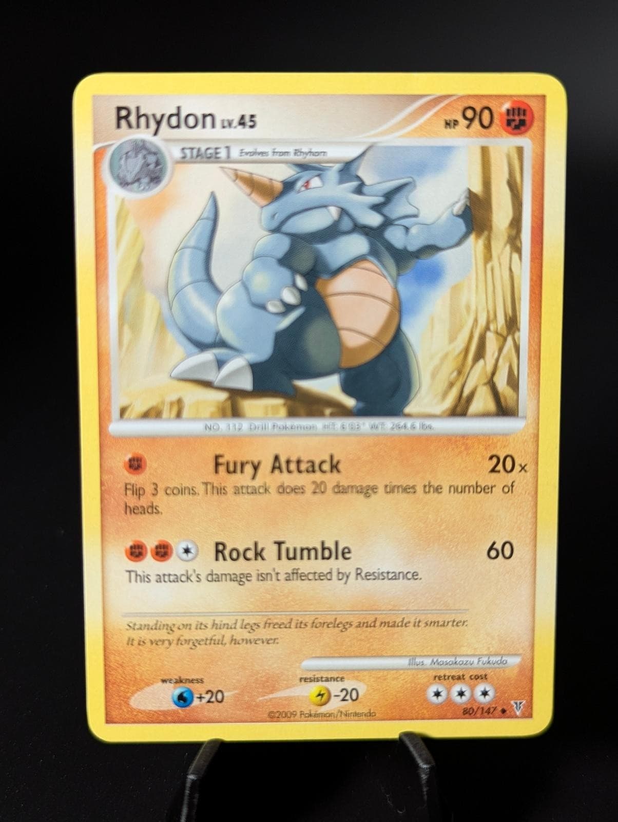 Rhydon 80/147 Uncommon Supreme Victors Pokemon Lightly Played