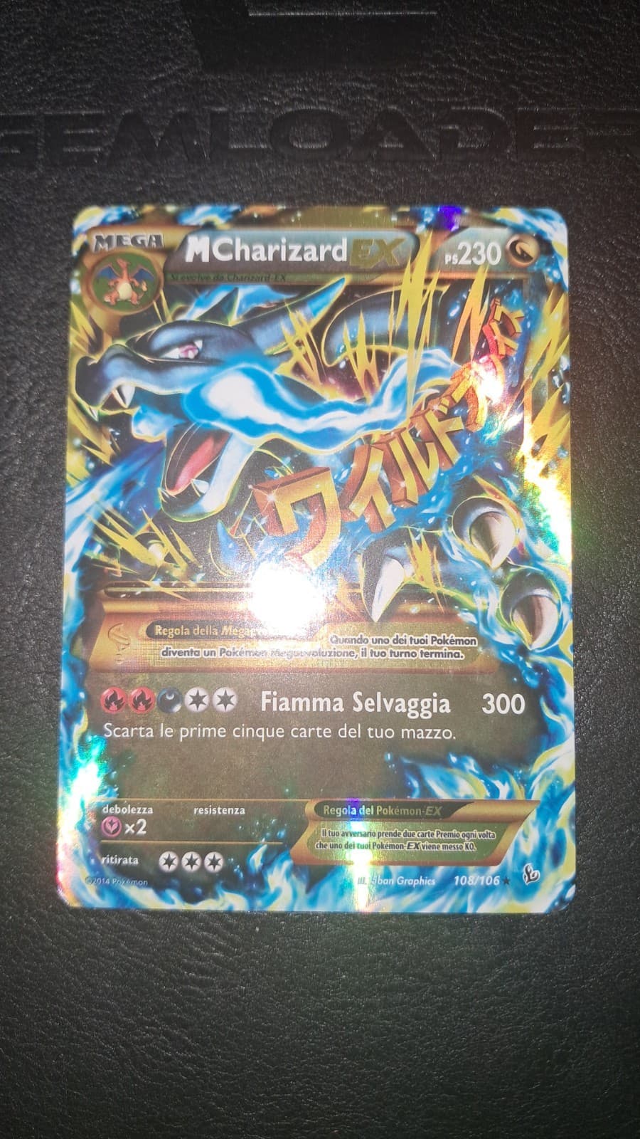 Carte Pokemon M Charizard ex 108/106 Fuoco Infernale 2014 Ita Good