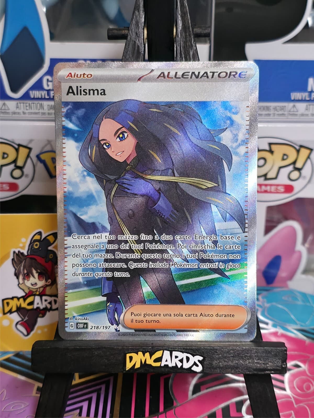 Pokemon Alisma 218/197 | Ossidiana Infuocata OBF Italiano | Near Mint