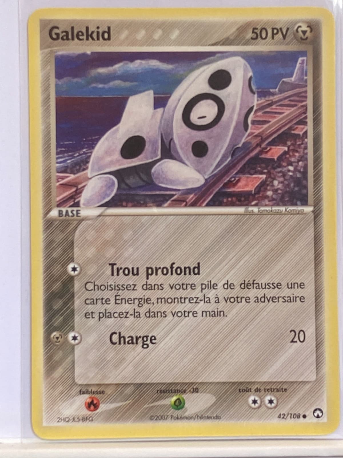 Galekid 42/108 EX Gardiens du Pouvoir carte Pokemon FR