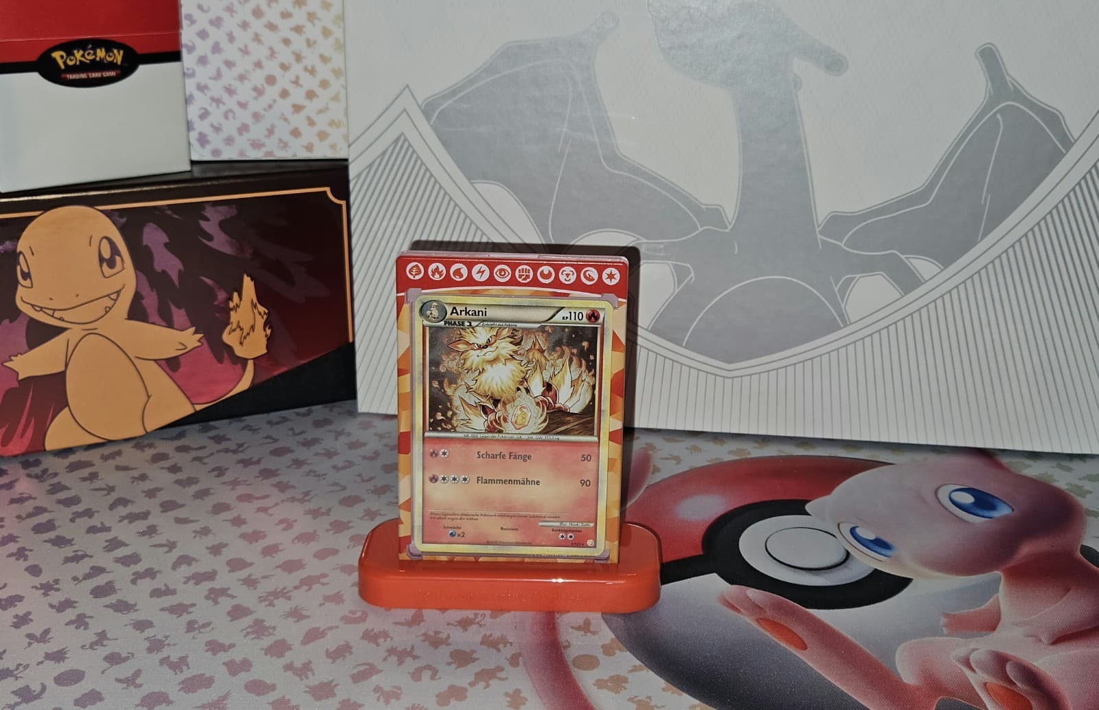 Arkani Holo Pokemon HeartGold & SoulSilver Karte - 1/123 Deutsch
