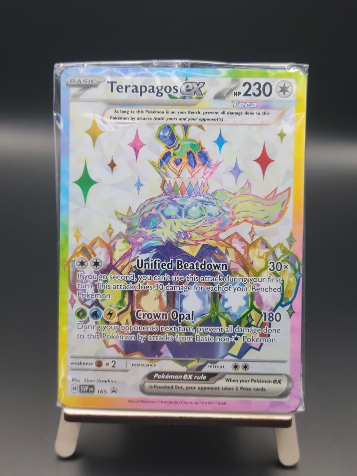 Terapagos ex (Black Star Promo) SVP 165 - Scarlet & Violet: Promo Card - Sealed