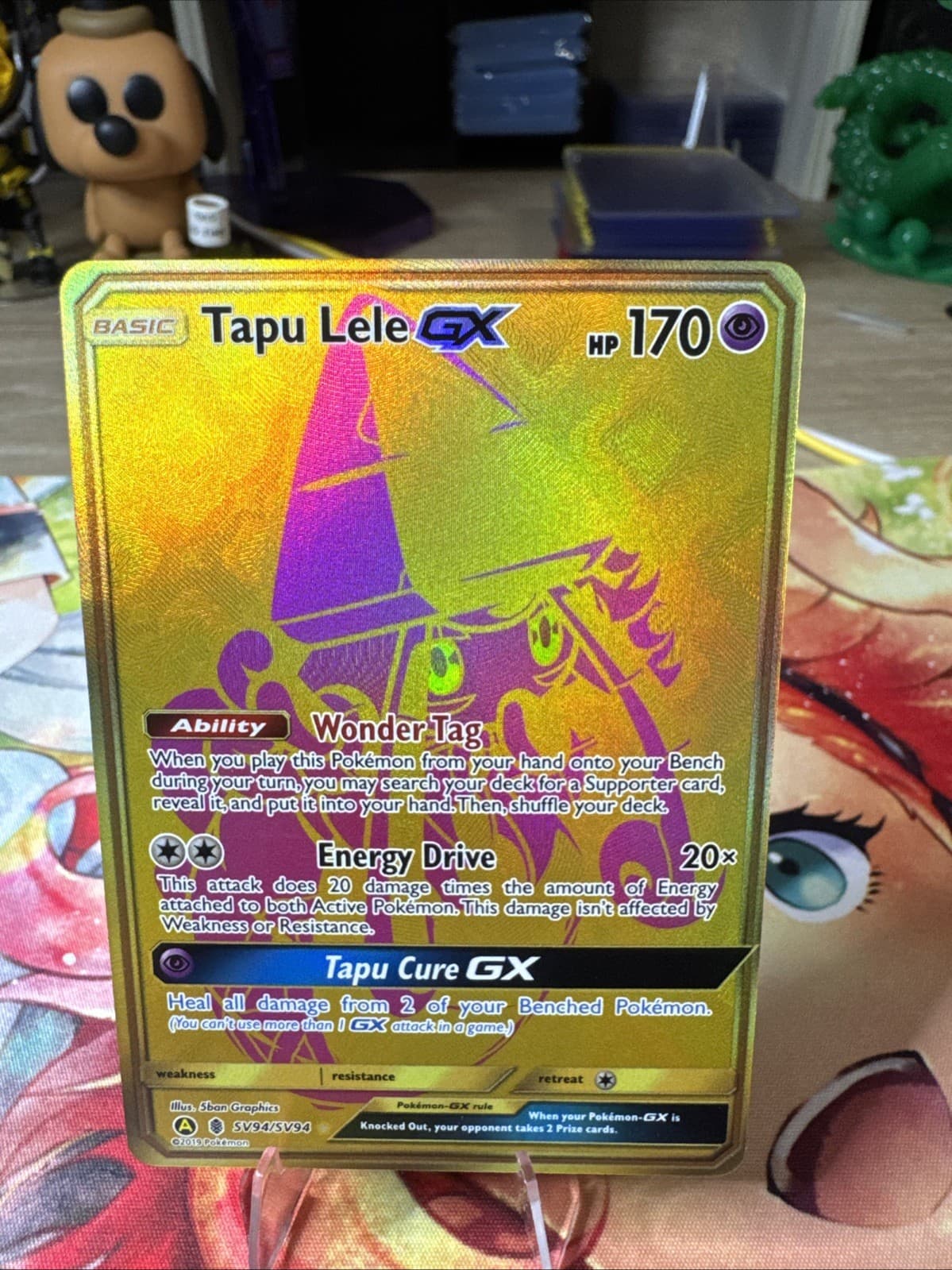 Tapu Lele GX SV94/SV94 Hidden Fates: Shiny Vault Holo