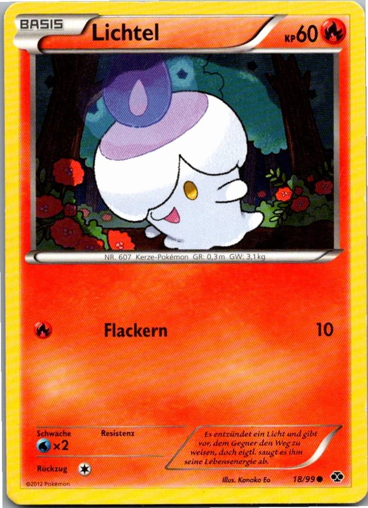 Pokemon Lichtel 18/99 Kommende Schicksale Deutsch