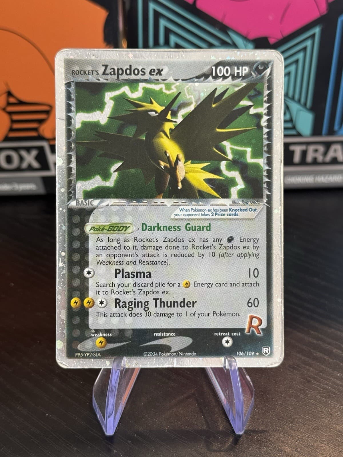 Rocket's Zapdos ex 106/109 EX Team Rocket Returns Holo