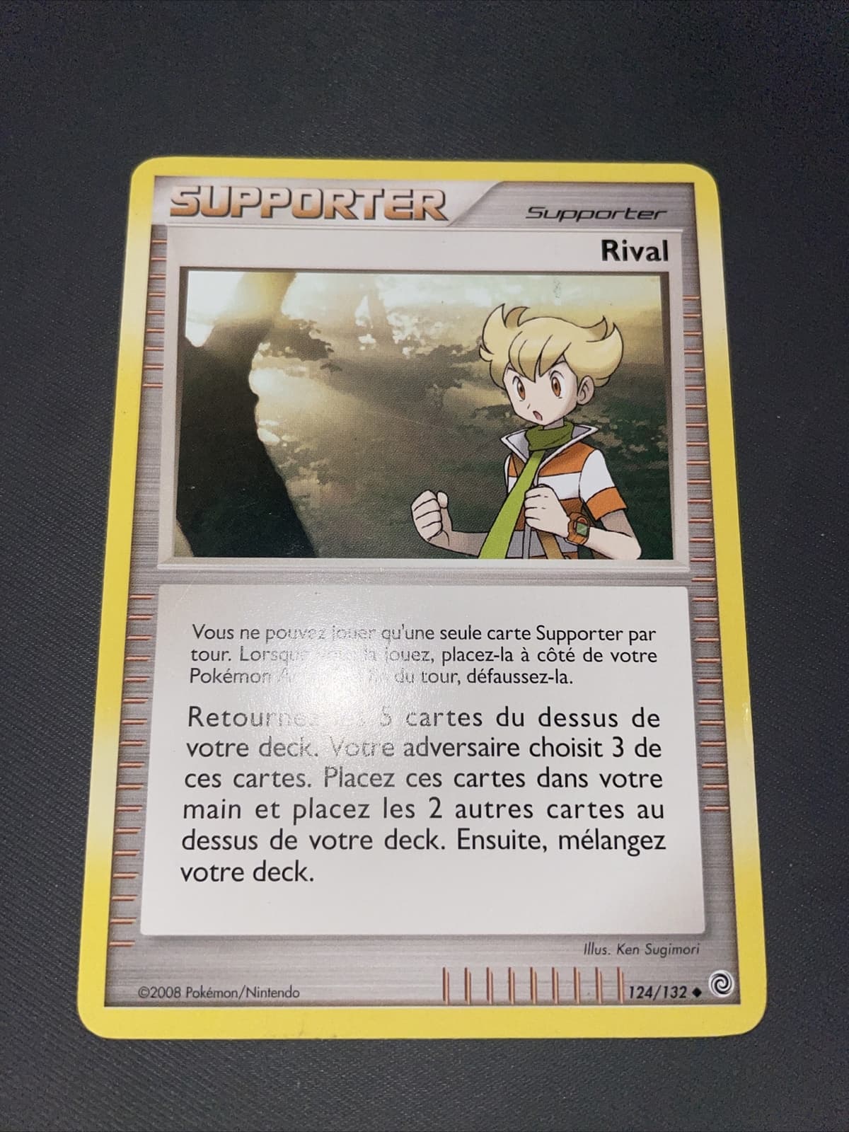 RIVAL UNCO - POKEMON 124/132 D&P MERVEILLES SECRETES PROCHE DU NEUF