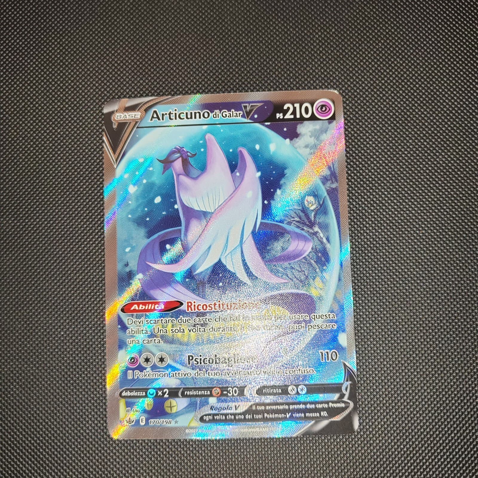 Articuno Di Galar V Alternative Art Regno Glaciale 170 Nm Ita