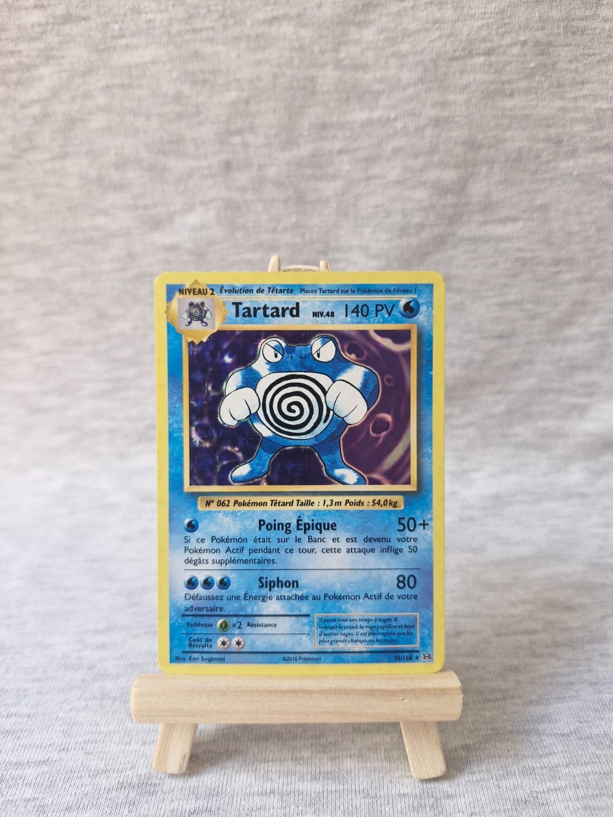 Tartard Holo 25/108 - XY Evolutions - Carte Pokémon FR