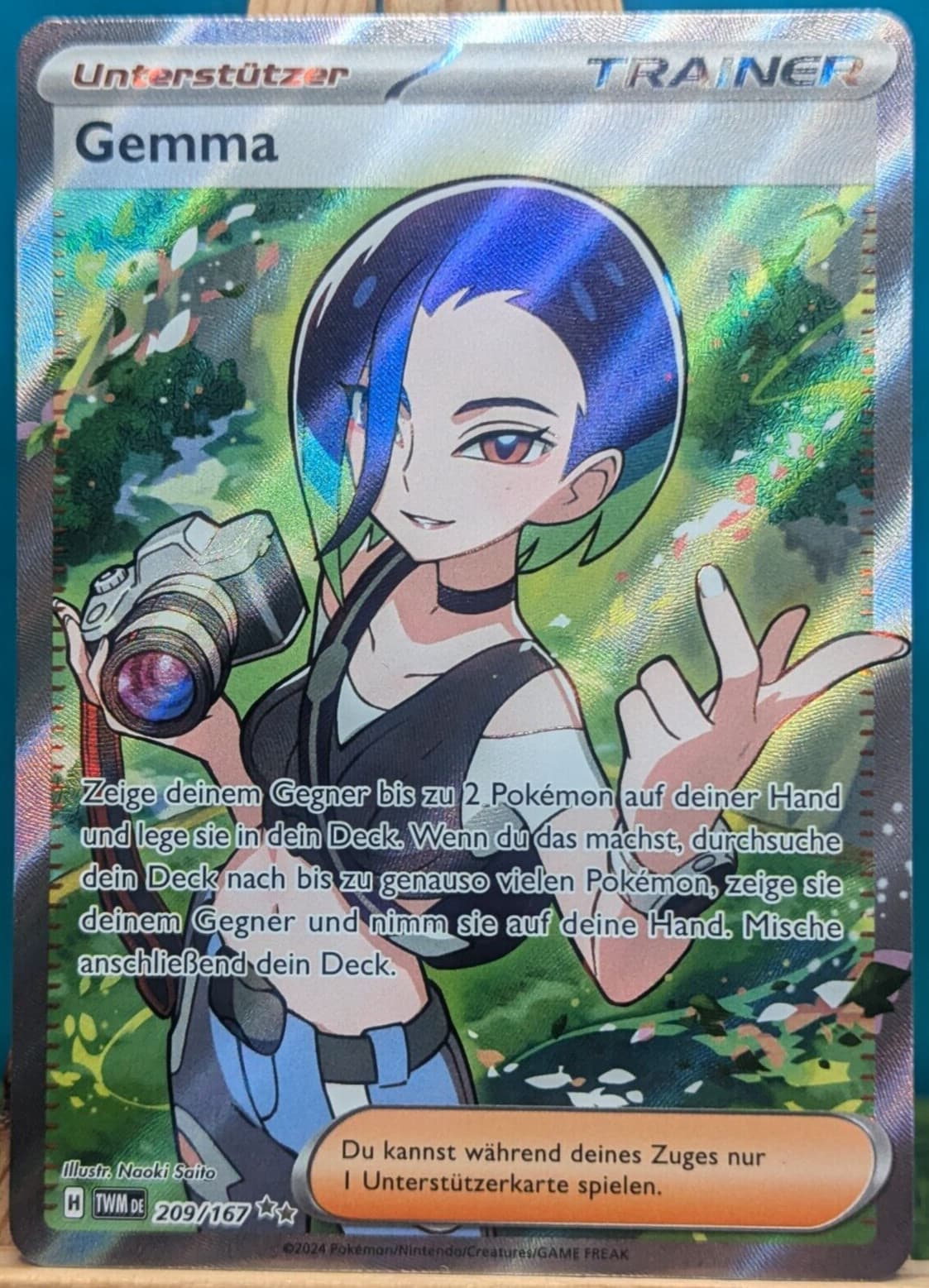 POKEMON - Maskerade im Zwielicht - Gemma - 209/167 - Deutsch