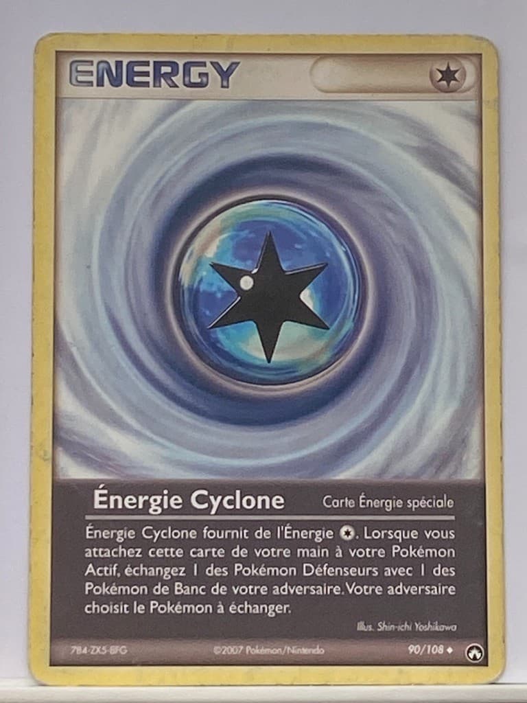 Energie Cyclone 90/108 EX Gardiens du Pouvoir carte Pokemon FR