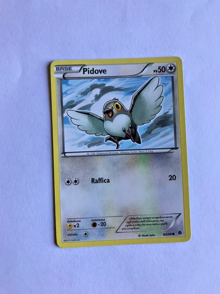 Carta Pokemon Pidove 80/98 Nuove Forze In Italiano Ita 2011