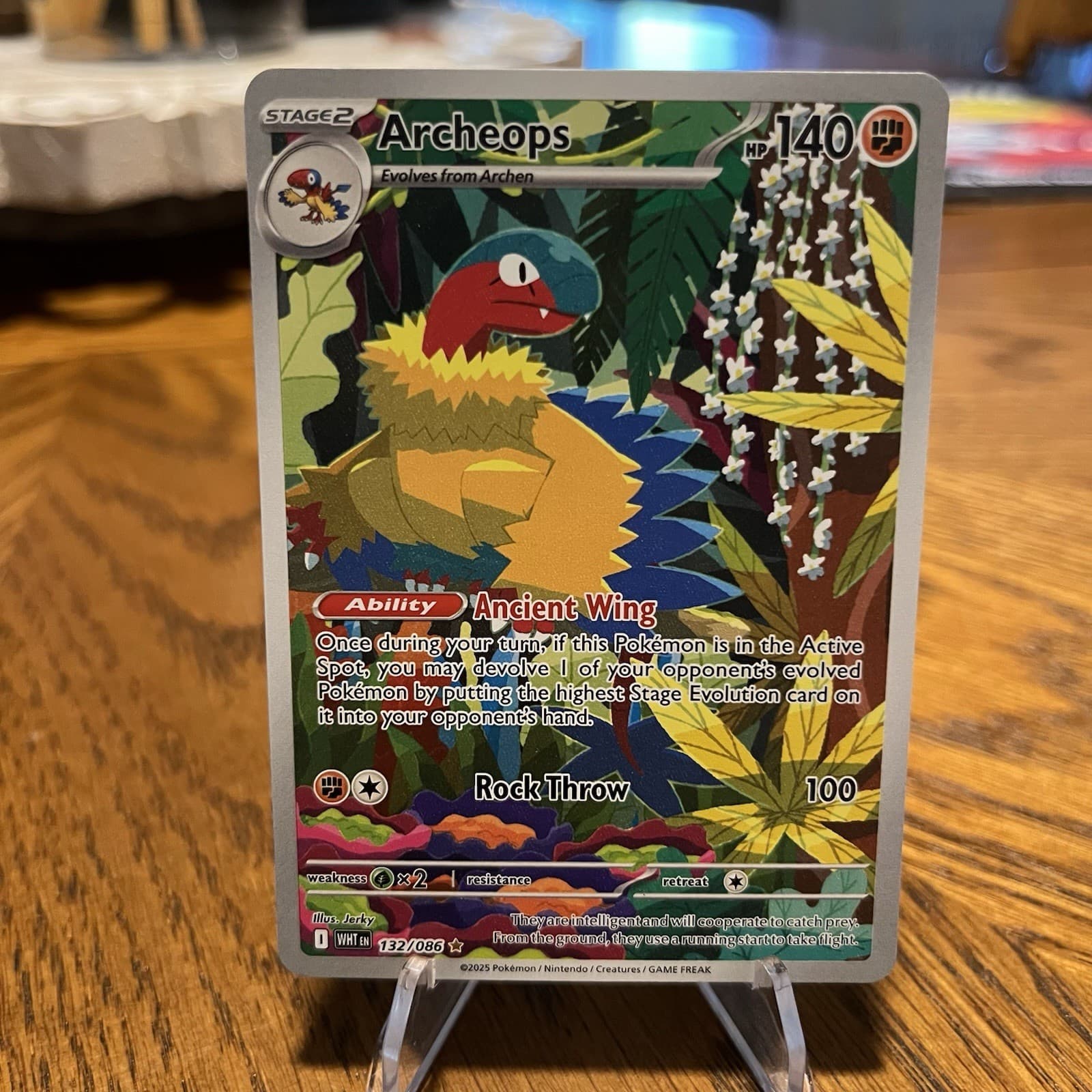 Pokemon Archeops 132/086 Sv: White Flare Holo