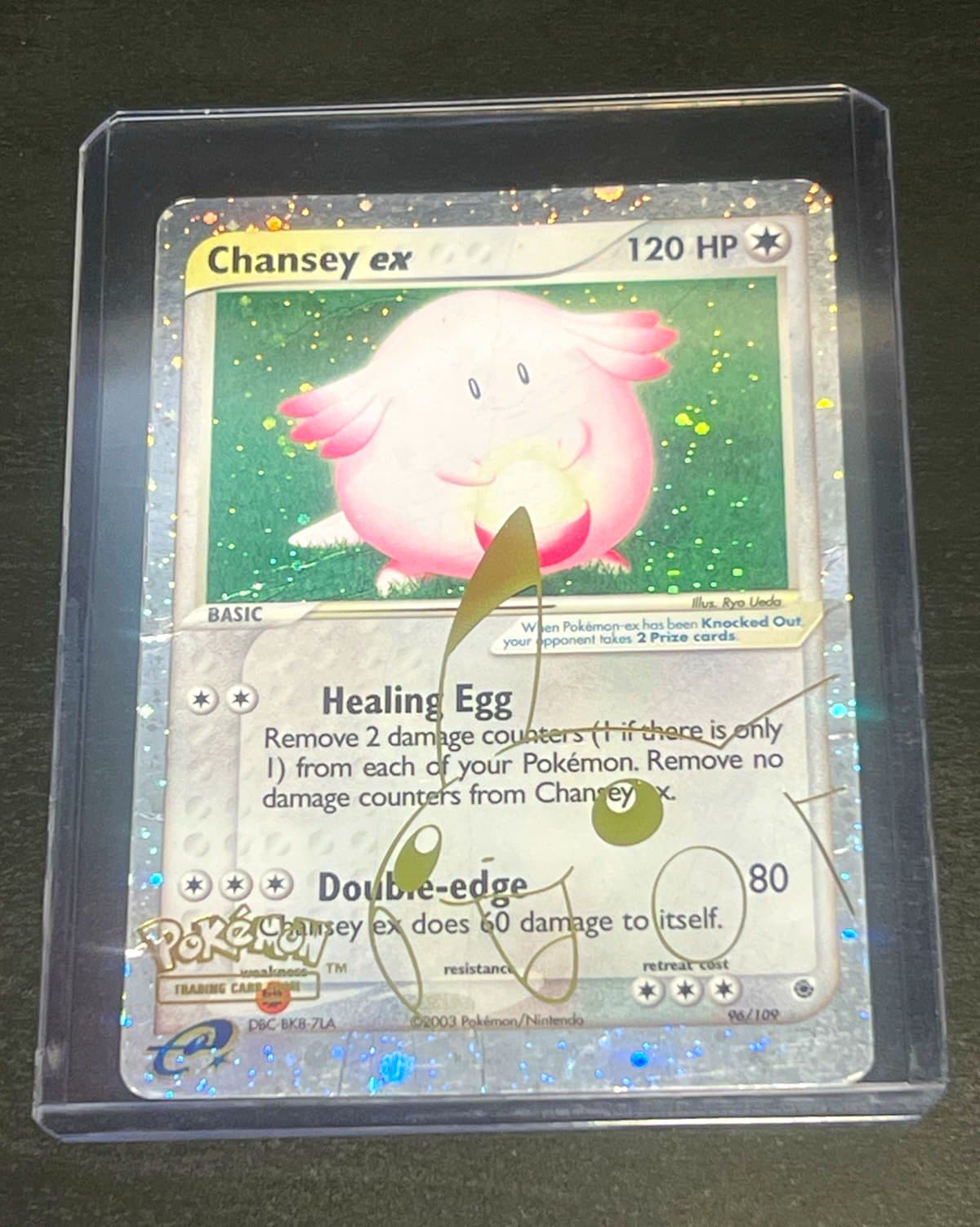 Pokemon Chansey ex 96/109 EX Ruby & Sapphire 2003