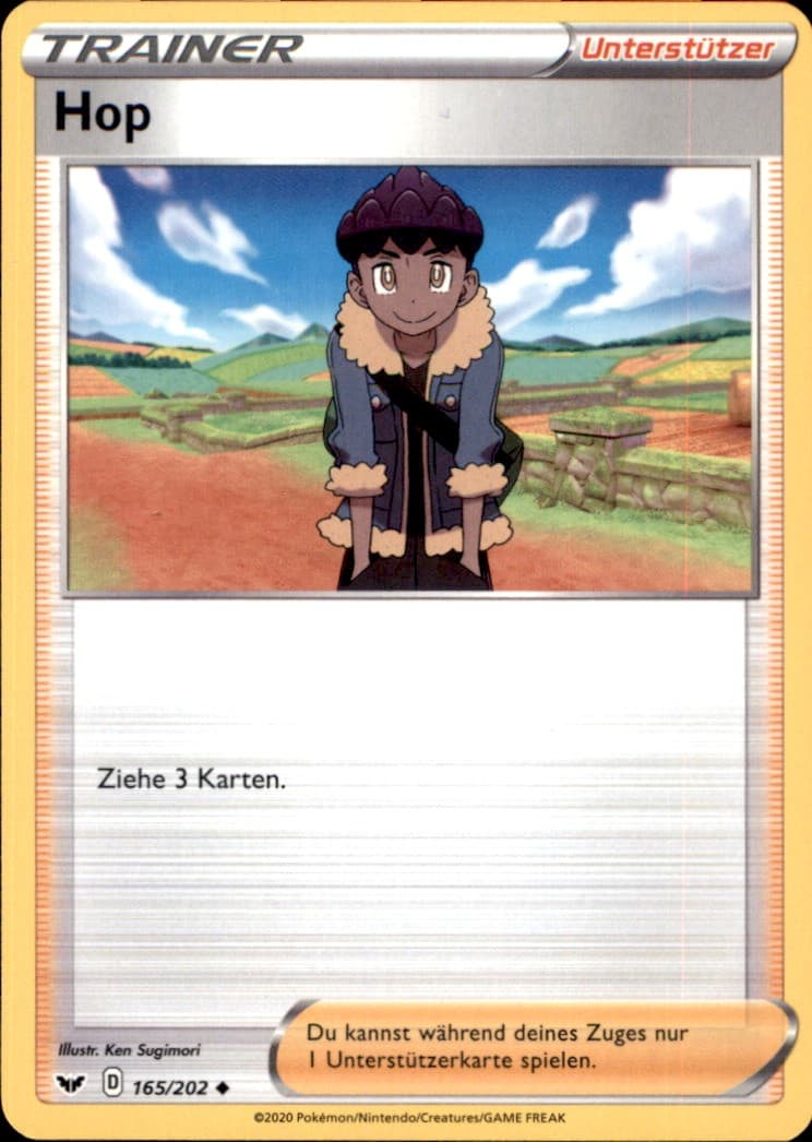 Pokemon - 165/202 Hop - Schwert & Schild 1 - Deutsch