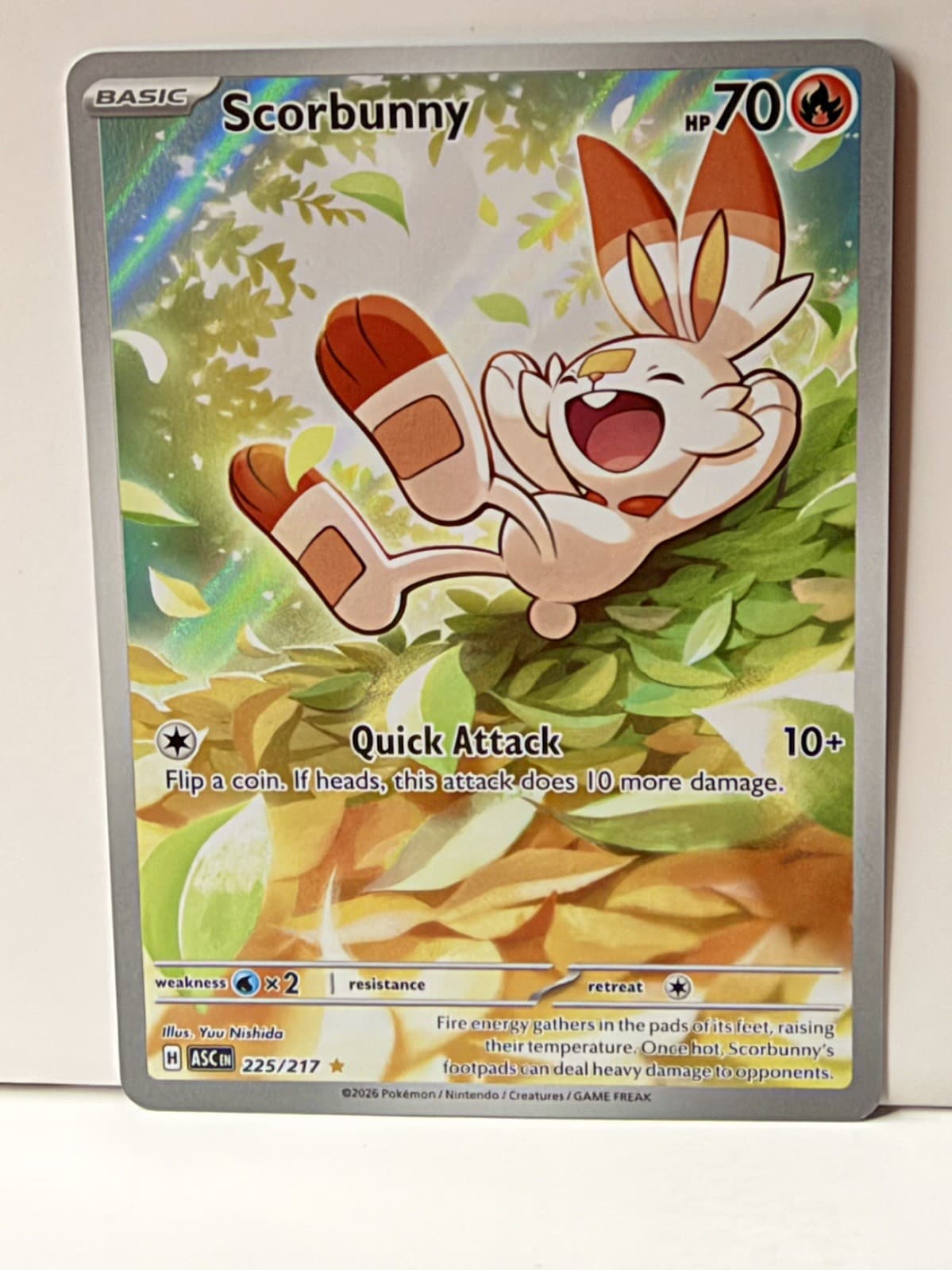 Scorbunny 225/217 Ascended Heroes