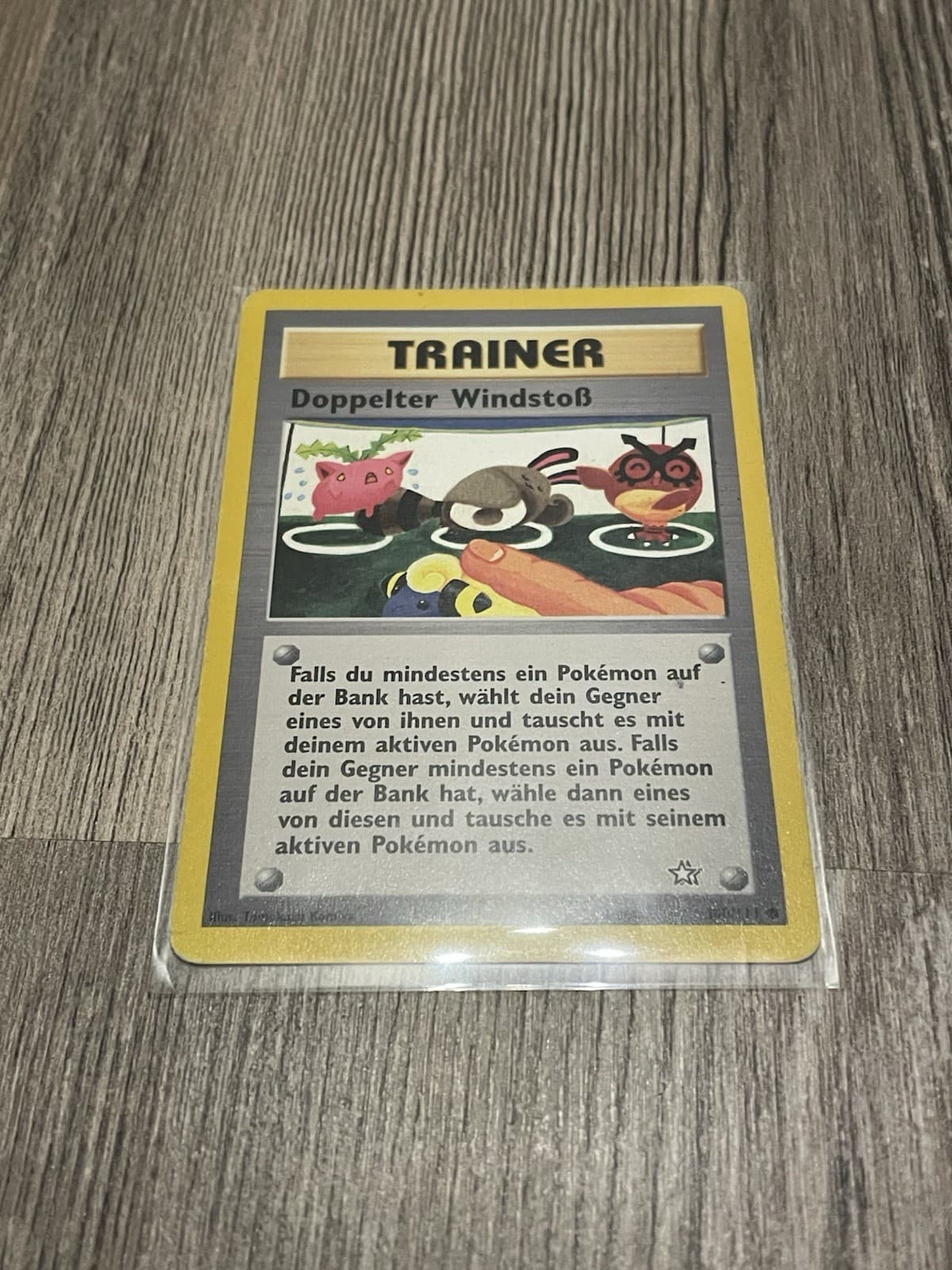 Pokemon Neo Genesis 100/111 - Doppelter Windstoß Deutsch Trainer