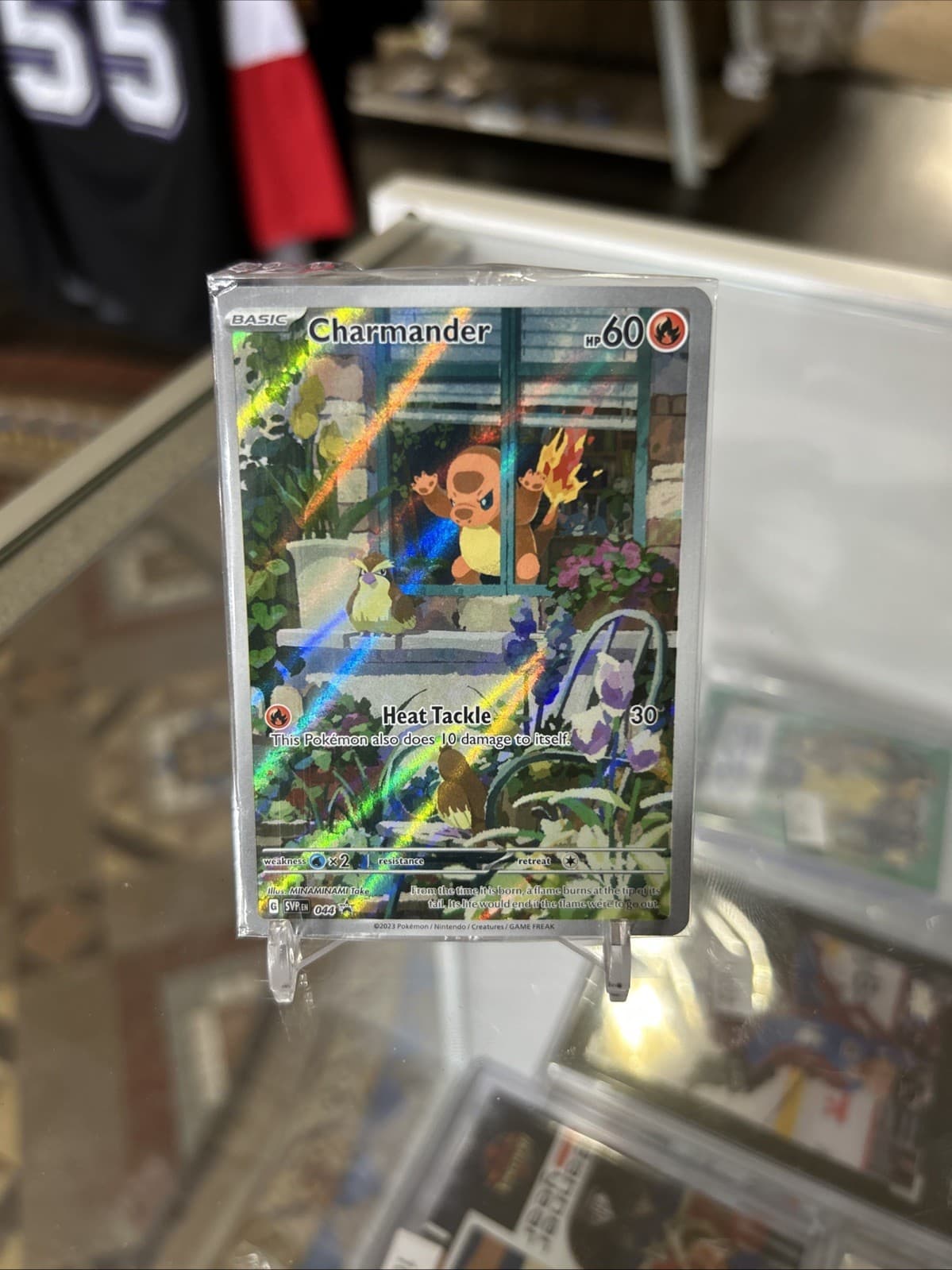 2023 Pokemon Charmander SVP 044 Obsidian Flames ETB Promo Holo Sealed!!!