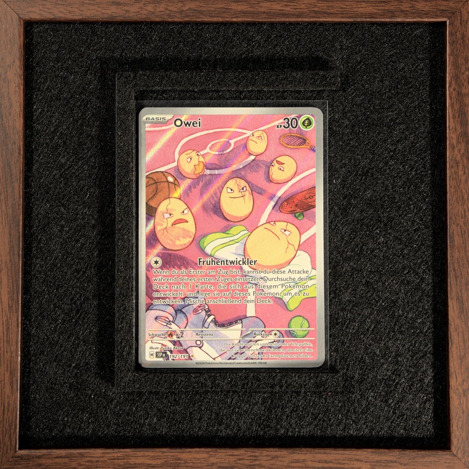 Pokemon Owei 192/191 Stürmische Funken SSP Deutsch Full Art