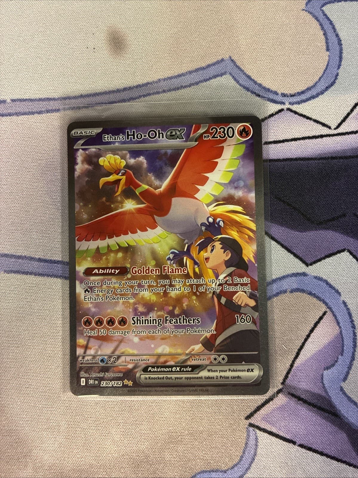 Ethan's Ho-Oh EX Sir 230/182 Destined Rivals