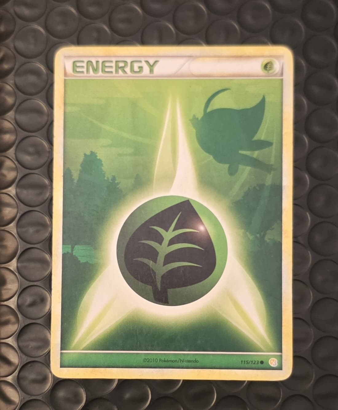 Pokémon TCG - Grass Energy 115/123 Heartgold & Soulsilver Regular - MP